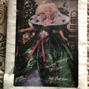Barbie Special Edition 1995 Happy Holidays Certificate Redemption From Mattel